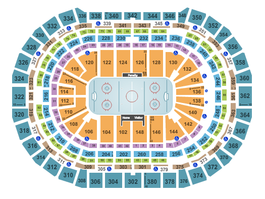 Ball Arena Ball Arena Seating Chart
